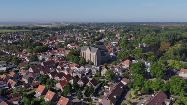 Burgh-Haamstede (Zeeland, The Netherlands) | Drone