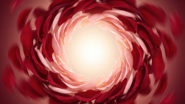 ose Petal Background &ndash; Romantic Radiant Glow