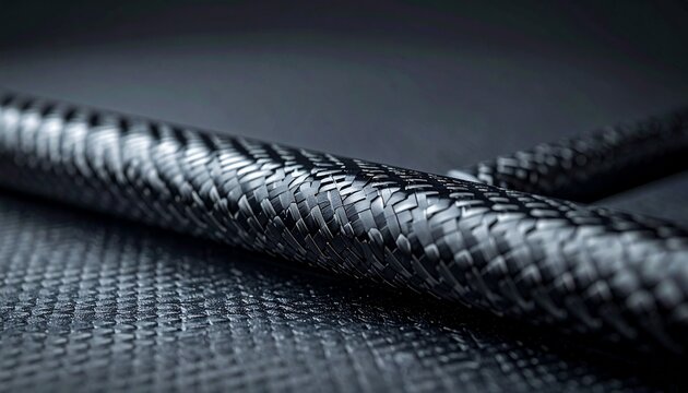 Carbon Fiber Texture Close-Up - Sleek Modern Material Background