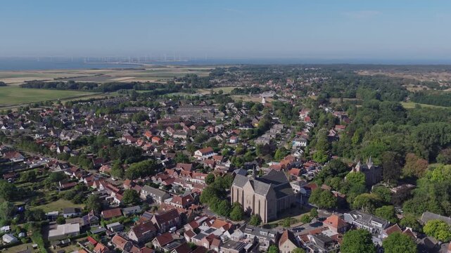 Burgh-Haamstede (Zeeland, The Netherlands) | Drone