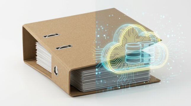 Digital Transformation of Documents: Cloud Database Integration with Traditional Binder