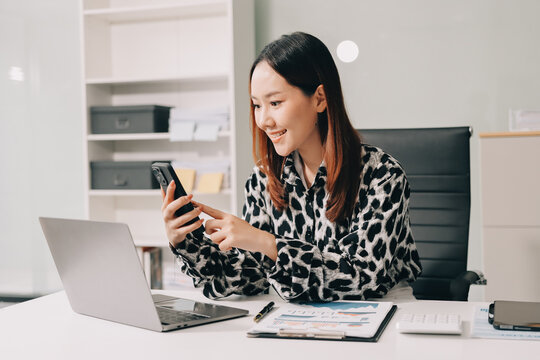 Asia people young adult woman bad day work hard bored data tired at office desk workplace think worry job tough stress asian workforce issue. Mid life crisis mental health illness sad labor effort.