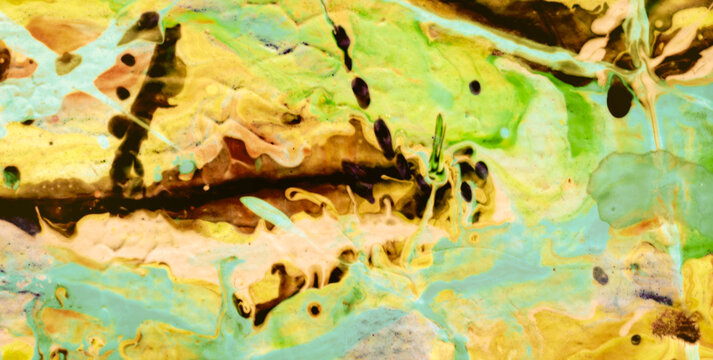 Creative Commercial Art with Acrylic Clay Dye Layers