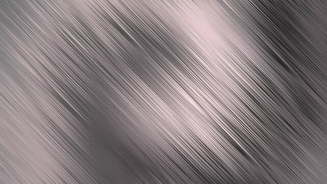 Abstract dark metallic silver diagonal lines wave liquid gradient background video for dynamic modern backdrop