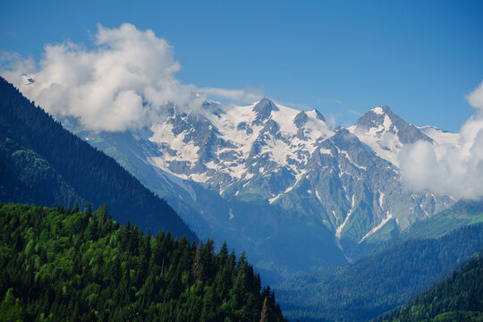 Samegrelo Mountains Planned National Park, Caucasus Mountains, Georgia
