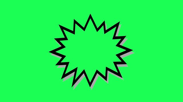 Digital video file placeholder icon with film strip border