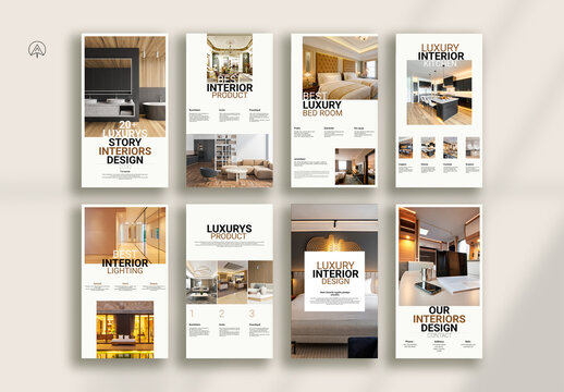 Luxury Story Interiors Design Layout