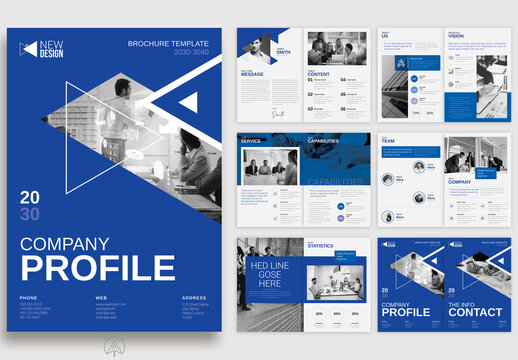 Company Profile Brochure Layout