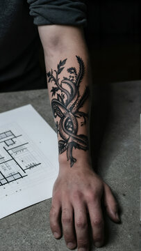Permanent Narrative: Tattoo Sleeves Against Modern Design Work