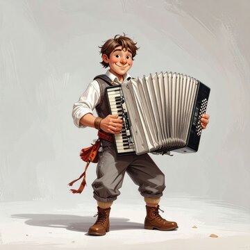 Accordion player