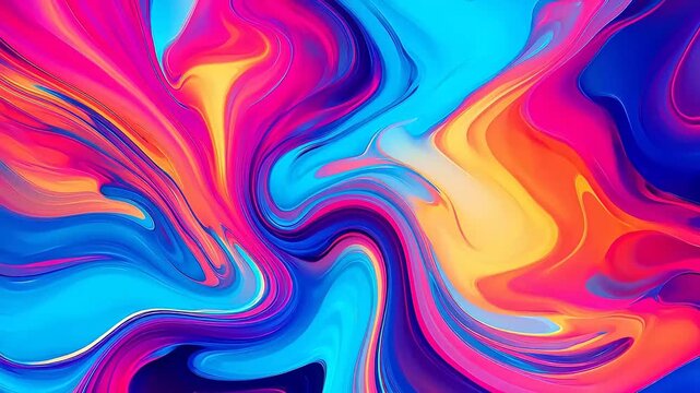 abstract alchemy liquid pattern bright neon colors geometric pattern background
