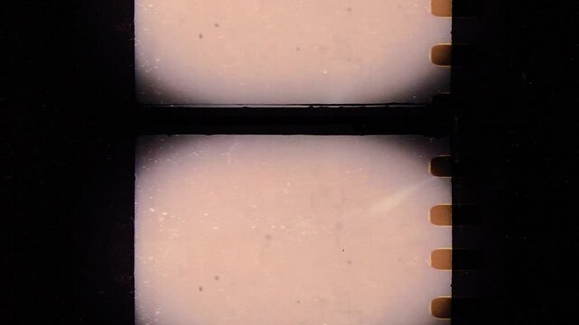 Vintage Film Scroll with Vignette, Dust Noise and Retro DV Texture.