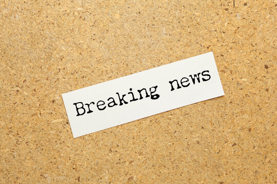 Breaking news modern concept.