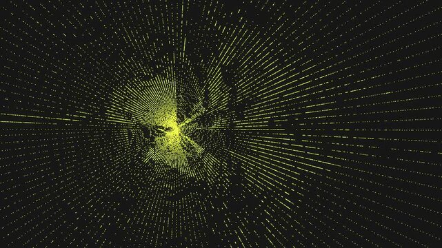 Futuristic radar screen with green digital map, sonar sweep on military navigation display, sci-fi HUD interface background
