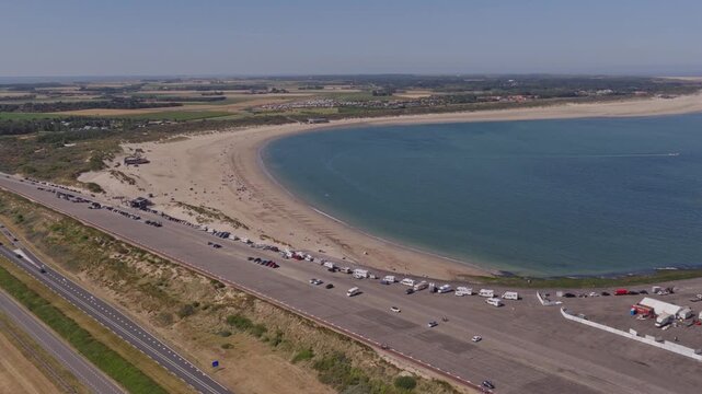 Brouwersdam (Zuid-Holland, The Netherlands) | Drone