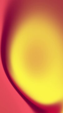 Abstract smooth gradient background with vibrant yellow and deep red tones for creative instagram story post design