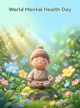 Celebrating World Mental Health Day with Serenity and Mindfulness in Nature