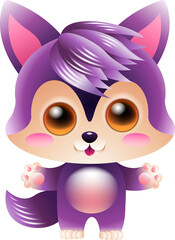 Fototapeta premium Cute Halloween Character Collection, Spooky Clipart 