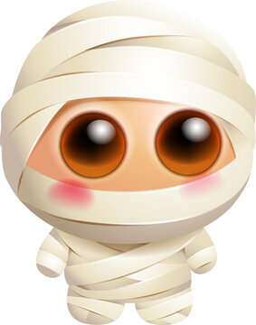 Cute Halloween Character Collection, Spooky Clipart 
