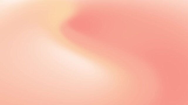 Abstract soft peach gradient background for website hero branding featuring smooth liquid waves and elegant light diffusion