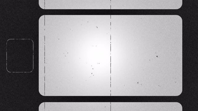 Super 8 mm Film grain Dust and Scratches. Retro template. Opacity or screen mode usage for overlay your video. Negative film