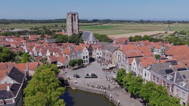 Goedereede (Zuid-Holland, The Netherlands) | Drone