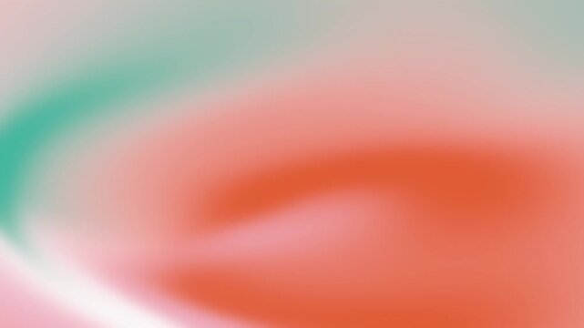 Abstract soft gradient background with flowing coral pink and teal tones for modern branding and website hero