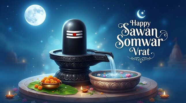 Happy Sawan Somwar Vrat: Shiva Lingam