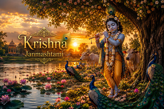 Krishna Janmashtami Festival Celebration with Lord Krishna, Gokulashtami, Krishna Jayanti, Gokul Ashtami, Ashtami Rohini, Dahi Handi, Bal Gopal, Laddu Gopal, Nandlal, Kanha and Makhan Chor
