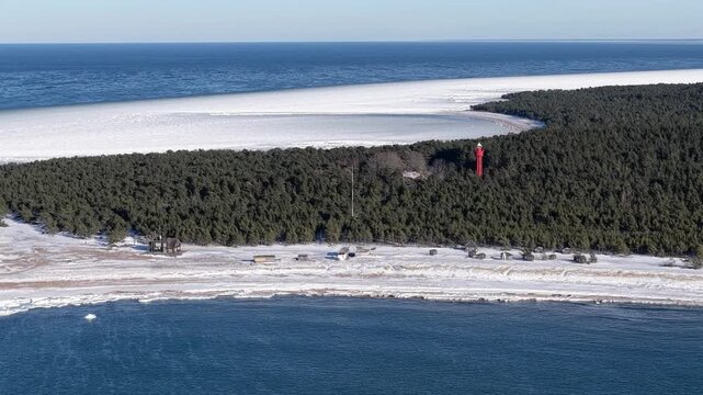 Estonia Baltic Hiiumaa Island L&auml;&auml;nemeri Ristna Laugas Paradiisi and Ristna Rand Beach Kalana Village K&otilde;pu and Hiiu Madala Nature Reserve Ligthouse