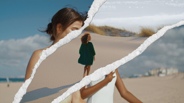 Premium Transitions Paper Cut D IN &ndash; Creative Paper Cutout Transitions, Layered Craft Animation and Handmade Paper Effects for Video Editing