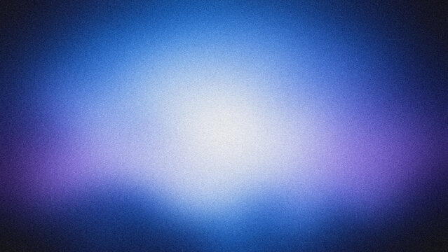 Ethereal deep blue and purple gradient texture, soft bright central glow, subtle grainy effect, atmospheric digital backdrop, ideal for web headers.