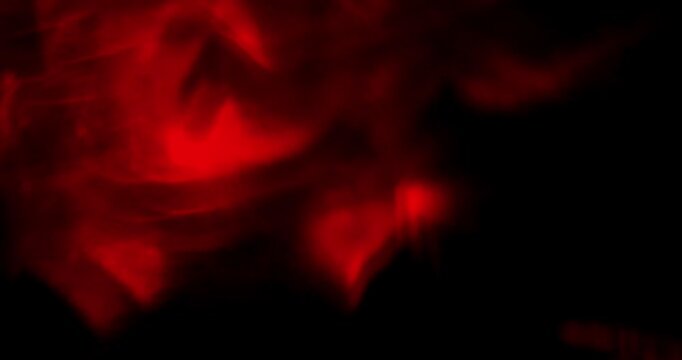 abstract red background with smoke boke