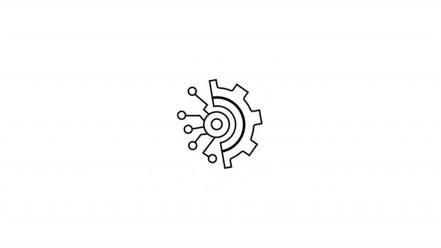Gear Smart Ai Icon