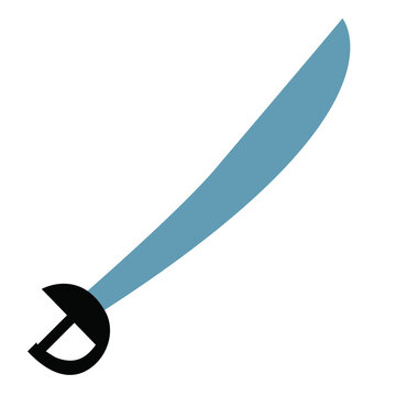 Nutcracker soldier saber sword toy cutlass vector illustration