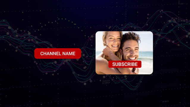Bouncy Subscribe Button With Profile Picture 02