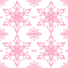 Fototapeta premium Pink pattern 