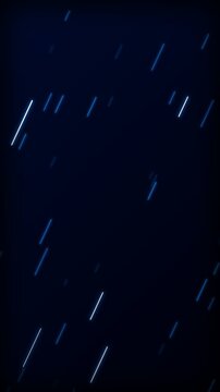 Vertical blue corporate internet network technology background seamless loop 4k digital data laser motion graphics