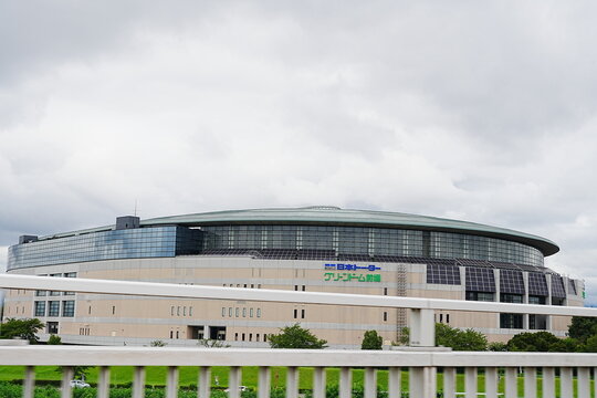 Yamada Green Dome Maebashi and Maebashi Keirin Track in Gunma Japan - 日本 群馬県 前橋市 ヤマダグリーンドーム前橋 前橋競輪場 