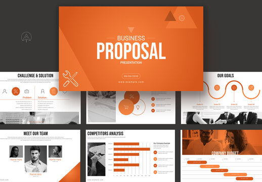 Business Proposal Presentation Layout