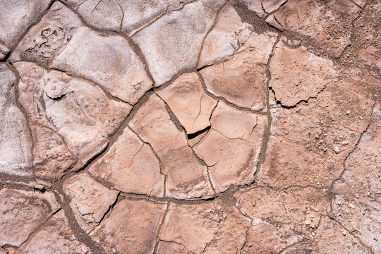 Abstract erosion pattern in Eduardo Avaroa Reserve, Bolivia