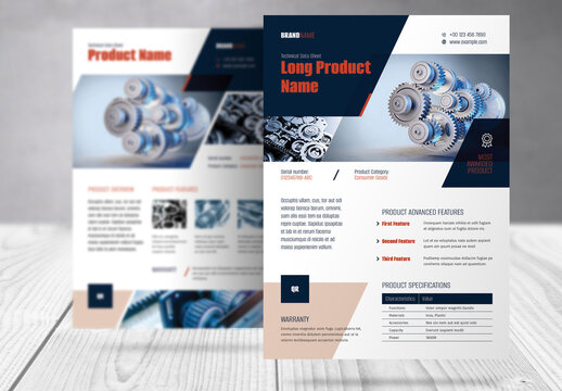 Product Specification Data Sheet Template 
