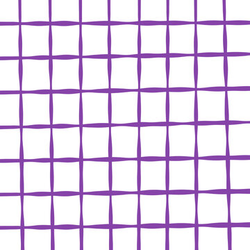 Purple Grid Pattern Transparent PNG Minimalist Cross Line Overlay