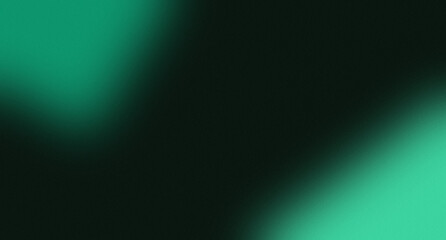 Smooth Emerald Green Aurora Grainy Mesh Gradient Background © NLGraphics