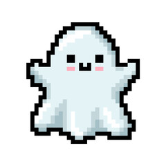 Fototapeta premium pixel halloween