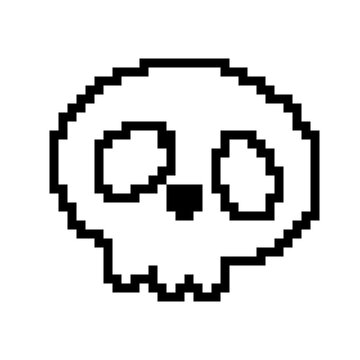pixel halloween
