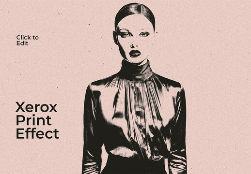 Xerox Print Photo Effect