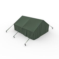 3d Render Military Tent Grade Shelter for Harsh Weather and Expeditions Sheltent © SR 3D VISUAL