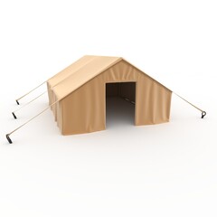 3d Render Military Tent Grade Shelter for Harsh Weather and Expeditions Sheltent © SR 3D VISUAL