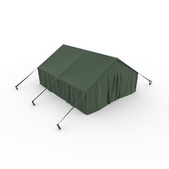 3d Render Military Tent Grade Shelter for Harsh Weather and Expeditions Sheltent © SR 3D VISUAL